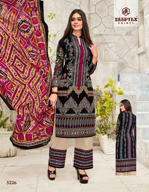 Miss India Vol-52 By Deeptex Prints 52001 To To 52026 Series Beautiful Fancy Colorful Stylish Wedding Wear Collection Party Wear & Occasional Wear Cotton Print Dresses At Wholesale Price