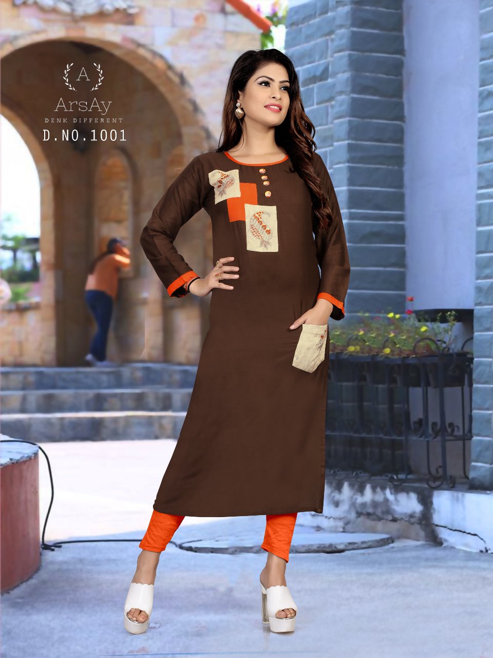 Mitthu Vol-1 By Arsay 1001 To 1006 Series Beautiful Stylish Fancy Colorful Casual Wear & Ethnic Wear Heavy Rayon Cotton Printed Kurtis At Wholesale Price