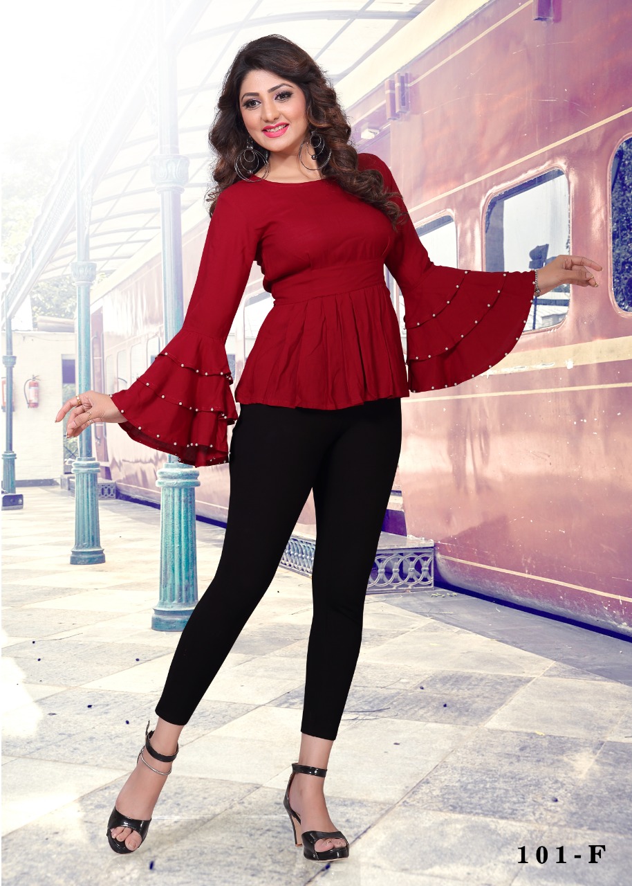 Molly By Pcs Group 101-a To 101-h Series Indian Traditional Wear Collection Beautiful Stylish Fancy Colorful Party Wear & Occasional Wear Heavy Rayon Cotton Kurtis At Wholesale Price