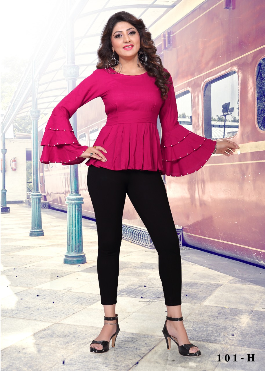 Molly By Pcs Group 101-a To 101-h Series Indian Traditional Wear Collection Beautiful Stylish Fancy Colorful Party Wear & Occasional Wear Heavy Rayon Cotton Kurtis At Wholesale Price