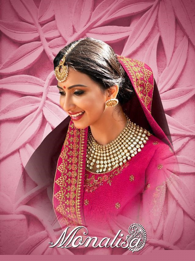 Monalisa 901 Series By Monalisa 901 To 911 Series Designer Wedding Collection Beautiful Stylish Fancy Colorful Party Wear & Occasional Wear Silk/ Modal Sarees At Wholesale Price