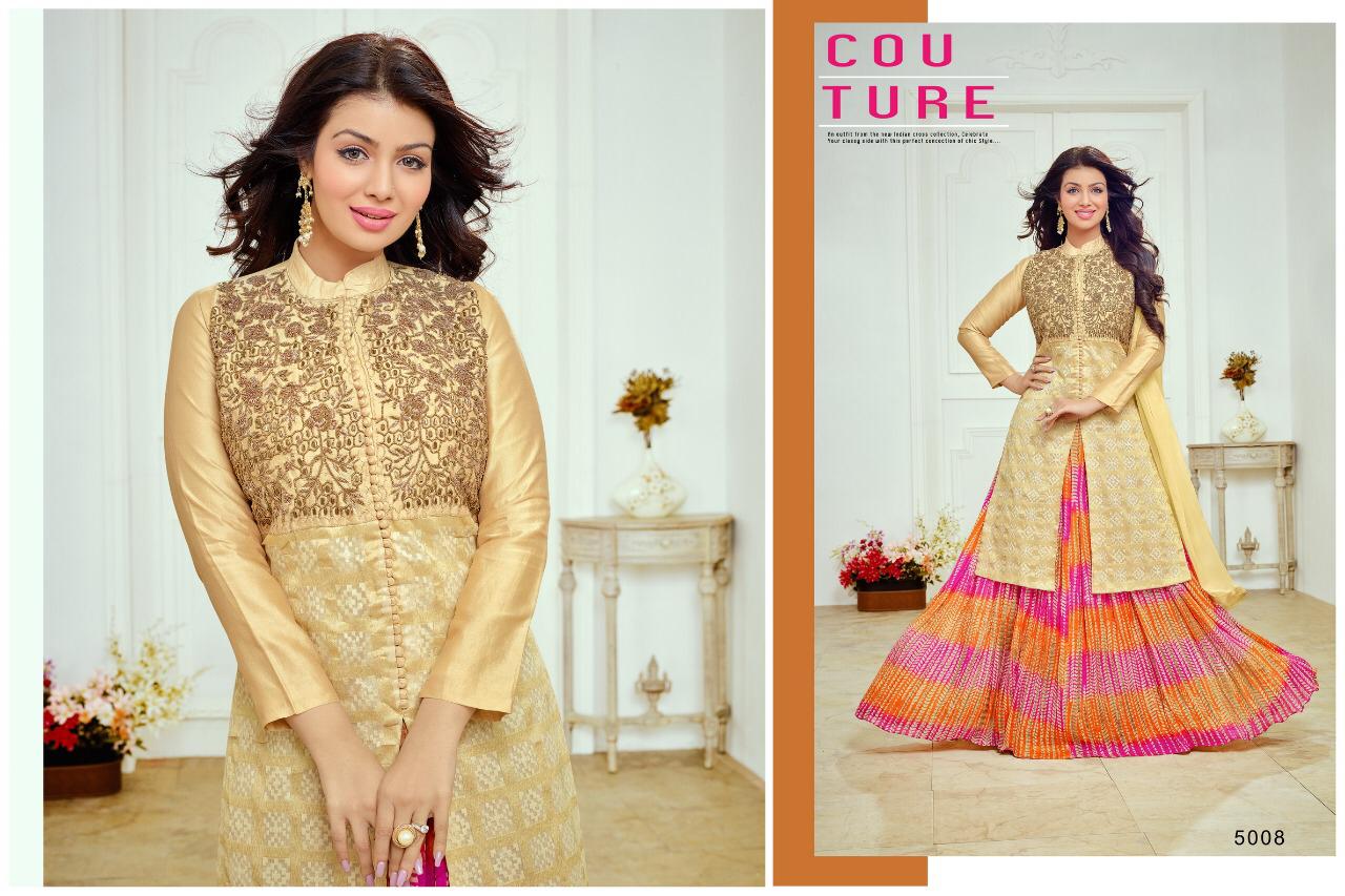 Moof-11 By Moof Fashion 5004 To 5011 Series Beautiful Suits Colorful Stylish Fancy Casual Wear & Ethnic Wear Satin Cotton With Work Dresses At Wholesale Price