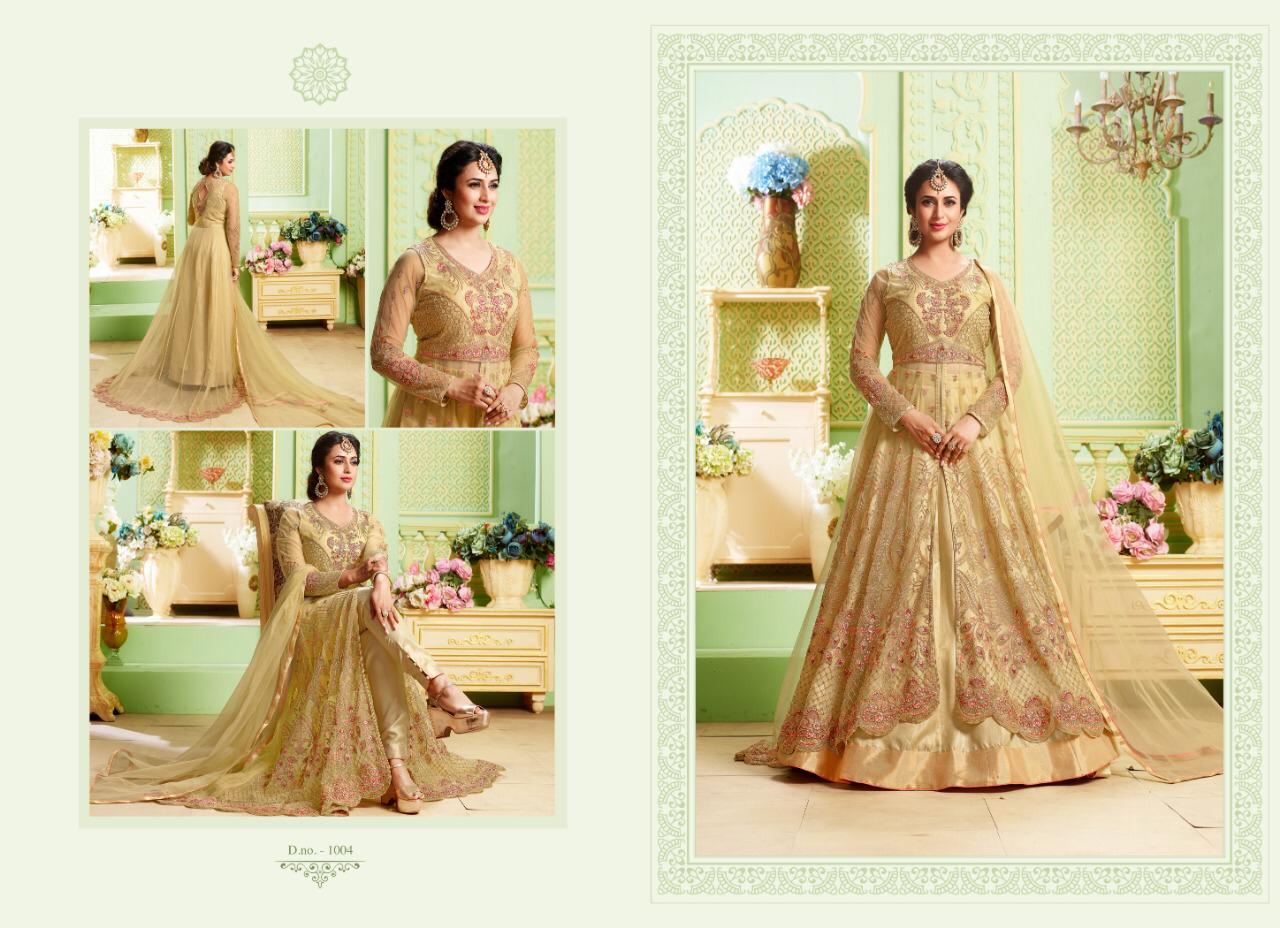 Mrigni Vol-6 By Mrigni 1001 To 1006 Series Indian Traditional Wear Collection Beautiful Stylish Fancy Colorful Party Wear & Occasional Wear Butterfly Net With Embroidery Dress At Wholesale Price