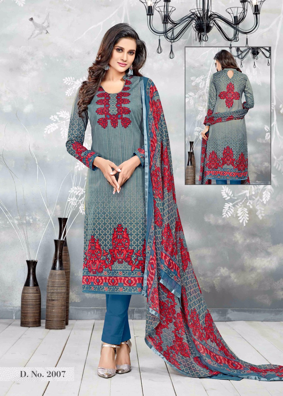 Mumtaz By Bali Lifestyle 2001 To 2010 Series Beautiful Stylish Fancy Colorful Casual Wear & Ethnic Wear Collection Premium Cambric Cotton Printed Dresses At Wholesale Price