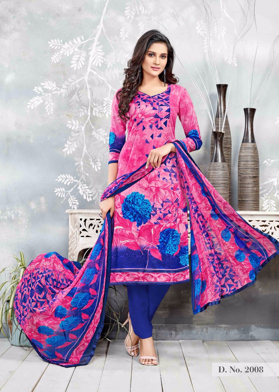 Mumtaz By Bali Lifestyle 2001 To 2010 Series Beautiful Stylish Fancy Colorful Casual Wear & Ethnic Wear Collection Premium Cambric Cotton Printed Dresses At Wholesale Price