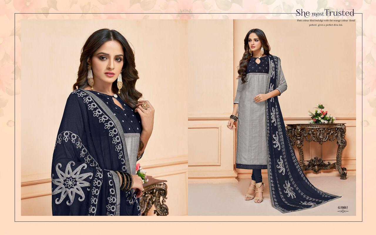 Muskan Vol-62 By Kavya Creation 62001 To 62012 Series Designer Suits Beautiful Stylish Colorful Fancy Party Wear & Occasional Wear Modal Silk Dresses At Wholesale Price