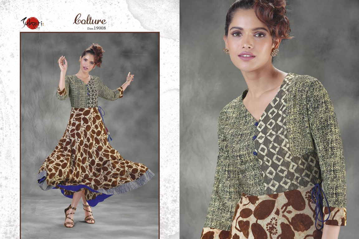 Sale Myra Vol-1 By Suhati Fab 19008 To 19017 Series Beautiful Stylish Colorful Fancy Casual Wear & Ready To Wear Pure Lawn Cotton Printed Kurtis At Wholesale Price