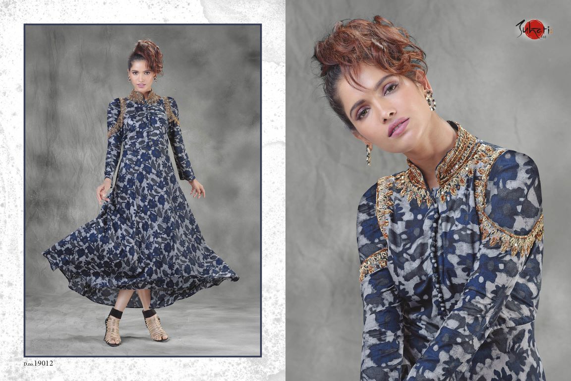 Sale Myra Vol-1 By Suhati Fab 19008 To 19017 Series Beautiful Stylish Colorful Fancy Casual Wear & Ready To Wear Pure Lawn Cotton Printed Kurtis At Wholesale Price