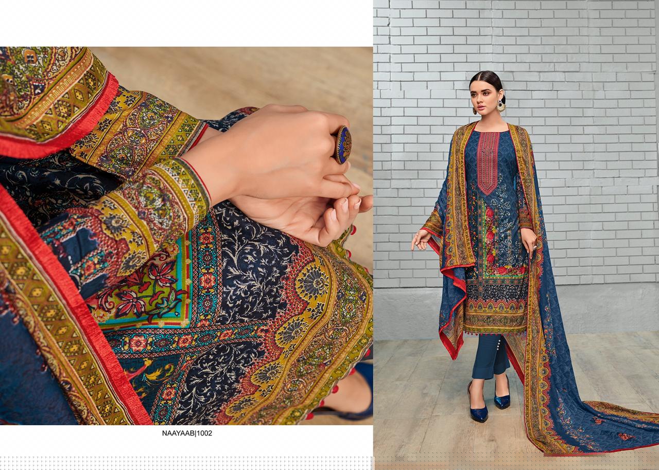 Naayaab By House Of Lawn 1001 To 1010 Series Beautiful Suits Stylish Colorful Fancy Casual Wear & Ethnic Wear Karachi Lawn Digital Print With Embroidery Dresses At Wholesale Price