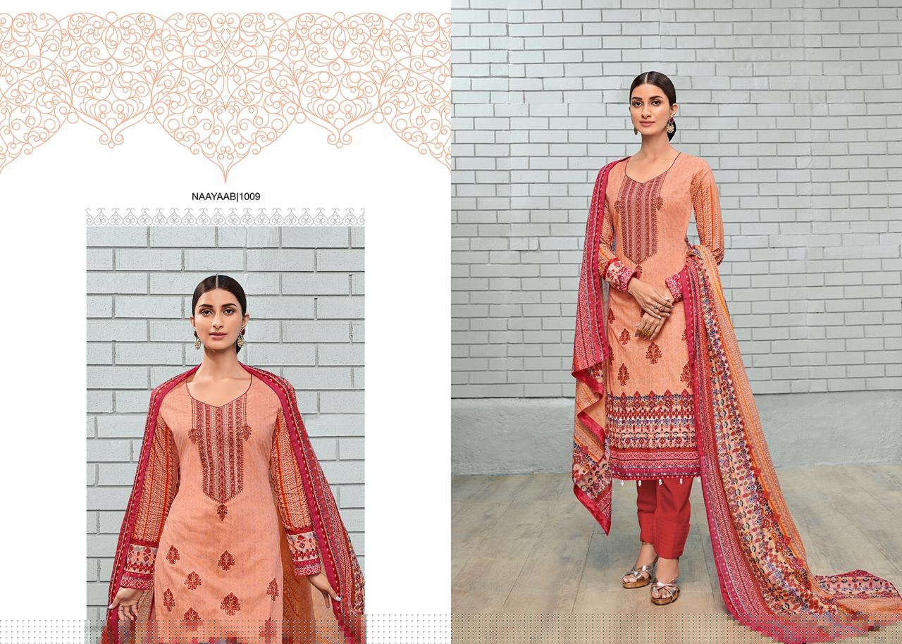 Naayaab By House Of Lawn 1001 To 1010 Series Beautiful Suits Stylish Colorful Fancy Casual Wear & Ethnic Wear Karachi Lawn Digital Print With Embroidery Dresses At Wholesale Price