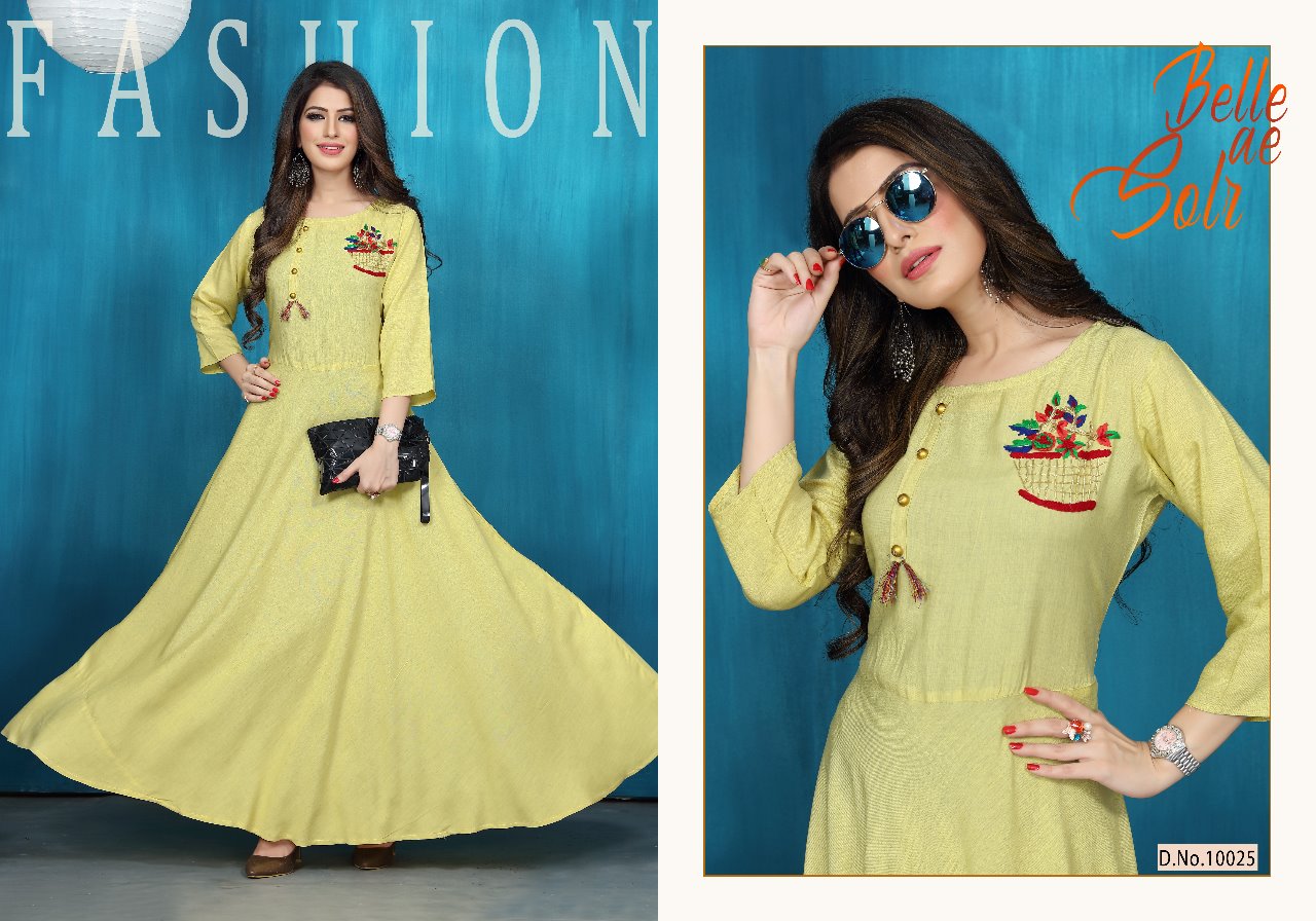 Naaz By Neeti Creation 10021 To 10026 Series Stylish Fancy Beautiful Colorful Casual Wear & Ethnic Wear Heavy Plain Rayon Printed Kurtis At Wholesale Price