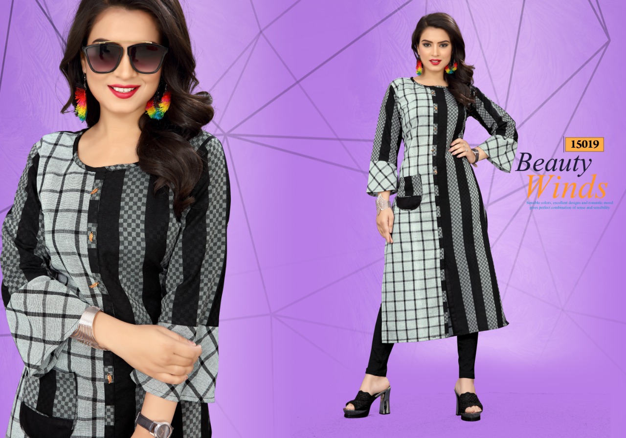 Naina By Neeti Creation 15019 To 15023 Series Beautiful Stylish Fancy Colorful Casual Wear & Ethnic Wear Heavy South Cotton Kurtis At Wholesale Price