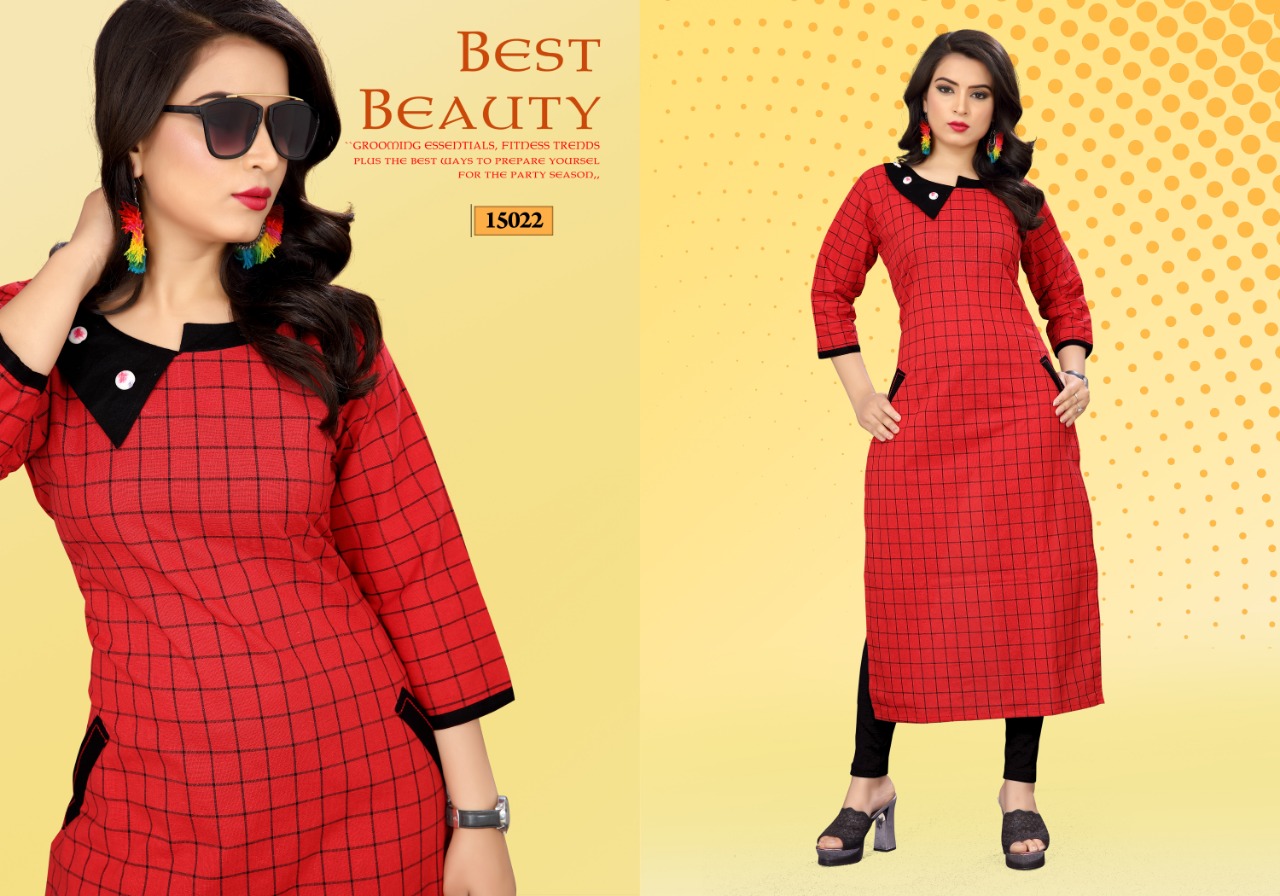 Naina By Neeti Creation 15019 To 15023 Series Beautiful Stylish Fancy Colorful Casual Wear & Ethnic Wear Heavy South Cotton Kurtis At Wholesale Price