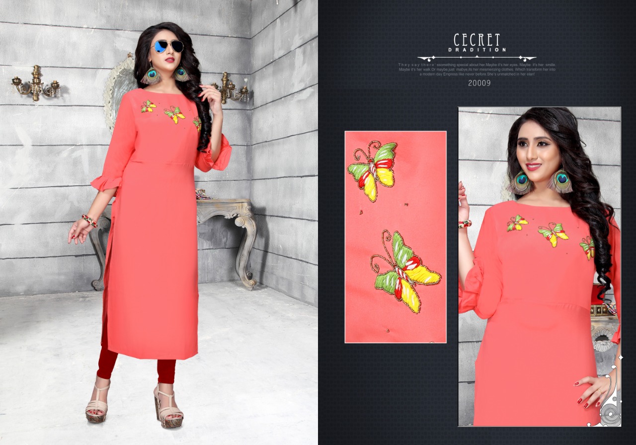 Nakkashi Vol-2 By Neeti Creation 2008 To 2014 Series Indian Traditional Wear Collection Beautiful Stylish Fancy Colorful Party Wear & Occasional Wear Heavy Rayon With Butter Crape Inner Kurtis At Wholesale Price