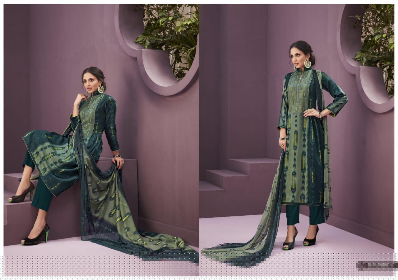 Nargis By Kapil Fab 56001-a To 56004-b Series Beautiful Suits Stylish Fancy Colorful Casual Wear & Ethnic Wear Collection Pure Cotton Jam Print Embroidery Dresses At Wholesale Price