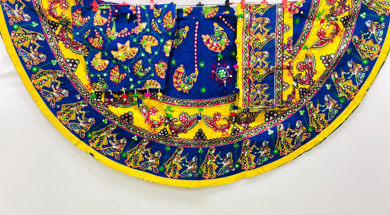 Navratri Special Vol-17 By Fashid Wholesale 1701 To 1704 Series Designer Beautiful Navratri Collection Occasional Wear & Party Wear Pure Cotton Lehengas At Wholesale Price