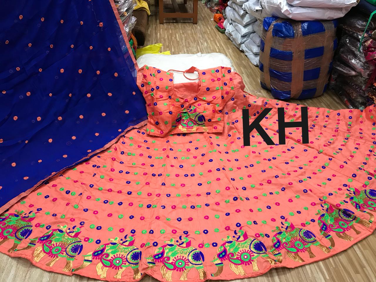 Navratri Special Vol-18 By Fashid Wholesale 1801 To 1805 Series Designer Beautiful Navratri Collection Occasional Wear & Party Wear Pure Bangalori Silk Lehengas At Wholesale Price