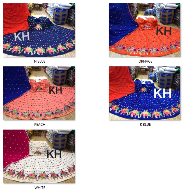 Navratri Special Vol-18 By Fashid Wholesale 1801 To 1805 Series Designer Beautiful Navratri Collection Occasional Wear & Party Wear Pure Bangalori Silk Lehengas At Wholesale Price