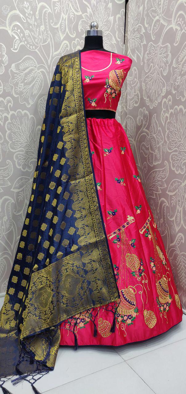 Navratri Special Vol-29 By Fashid Wholesale 2901 To 2905 Series Designer Beautiful Navratri Collection Occasional Wear & Party Wear Silk Satin Lehengas At Wholesale Price