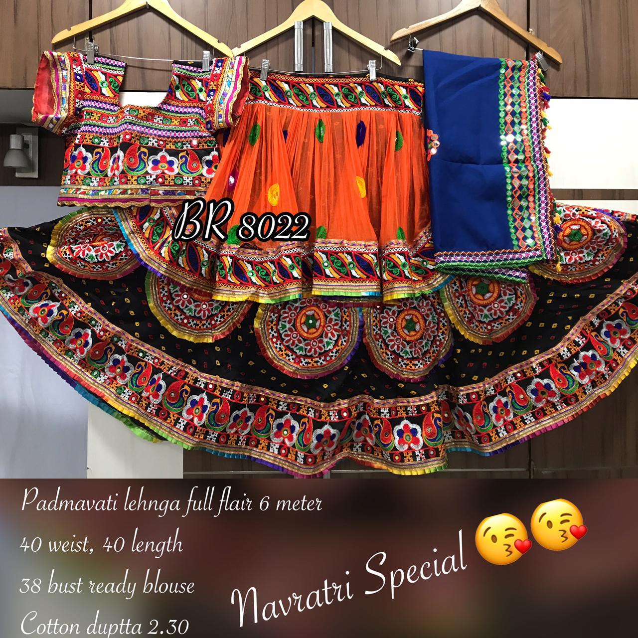 Navratri Special 8022 Colours By Fashid Wholesale 8022-a To 8022-e Series Designer Beautiful Navratri Collection Occasional Wear & Party Wear Fancy Lehengas At Wholesale Price