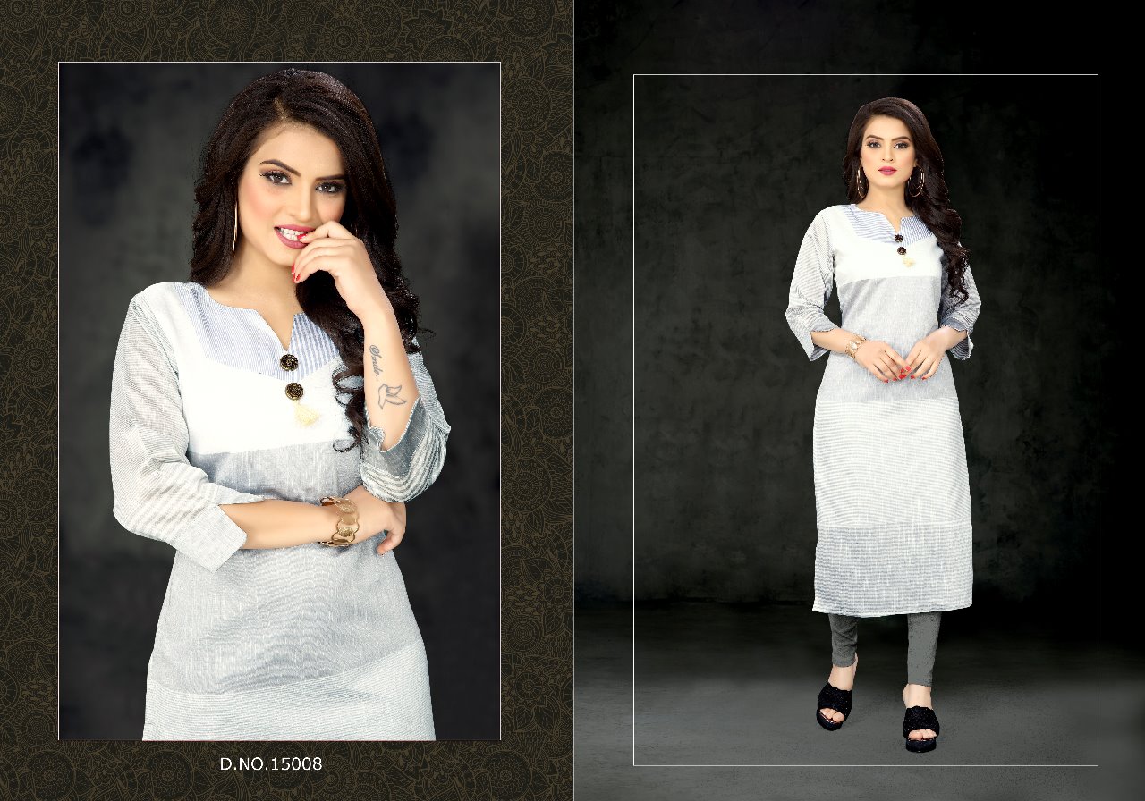 Navyata By Neeti Creation 15008 To 15012 Series Beautiful Colorful Stylish Fancy Casual Wear & Ethnic Wear & Ready To Wear Fancy Work Kurtis At Wholesale Price
