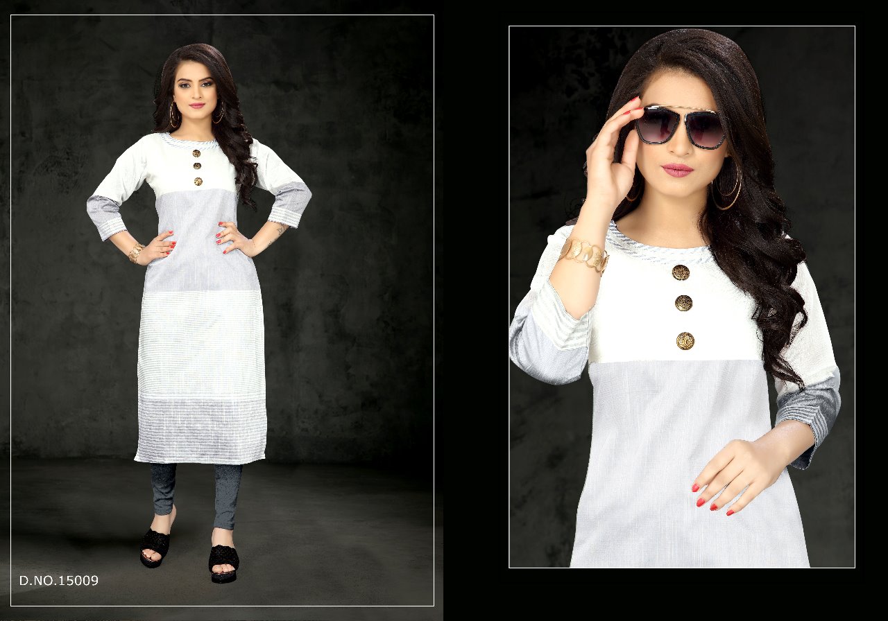 Navyata By Neeti Creation 15008 To 15012 Series Beautiful Colorful Stylish Fancy Casual Wear & Ethnic Wear & Ready To Wear Fancy Work Kurtis At Wholesale Price