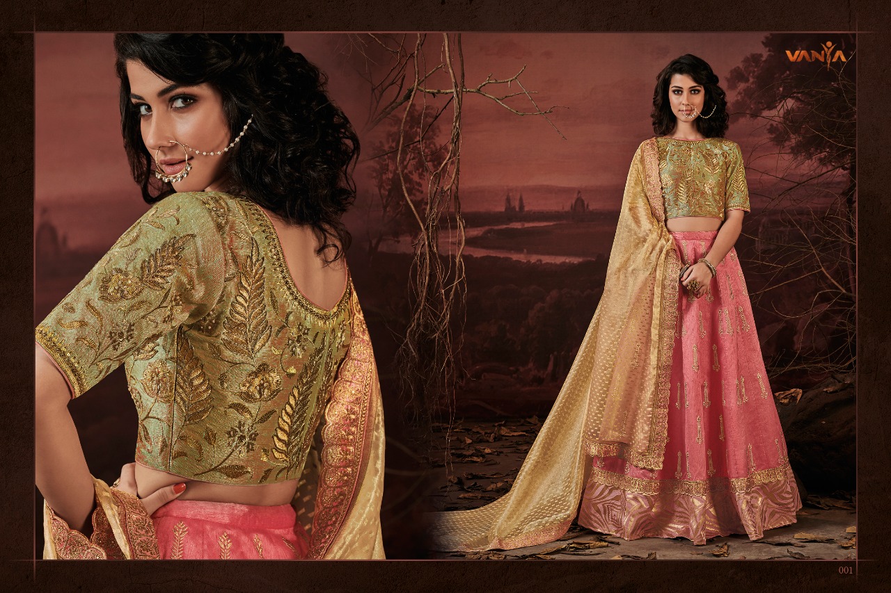 Nazakat By Vanya 01 To 012 Series Indian Bridal Wear Collection Beautiful Stylish Fancy Colorful Wedding Wear & Occasional Wear Fancy Embroidered Lehengas At Wholesale Price