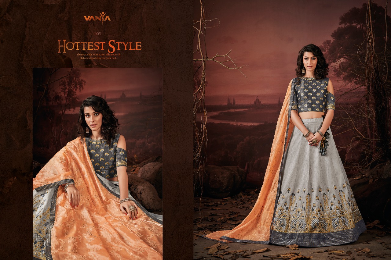 Nazakat By Vanya 01 To 012 Series Indian Bridal Wear Collection Beautiful Stylish Fancy Colorful Wedding Wear & Occasional Wear Fancy Embroidered Lehengas At Wholesale Price