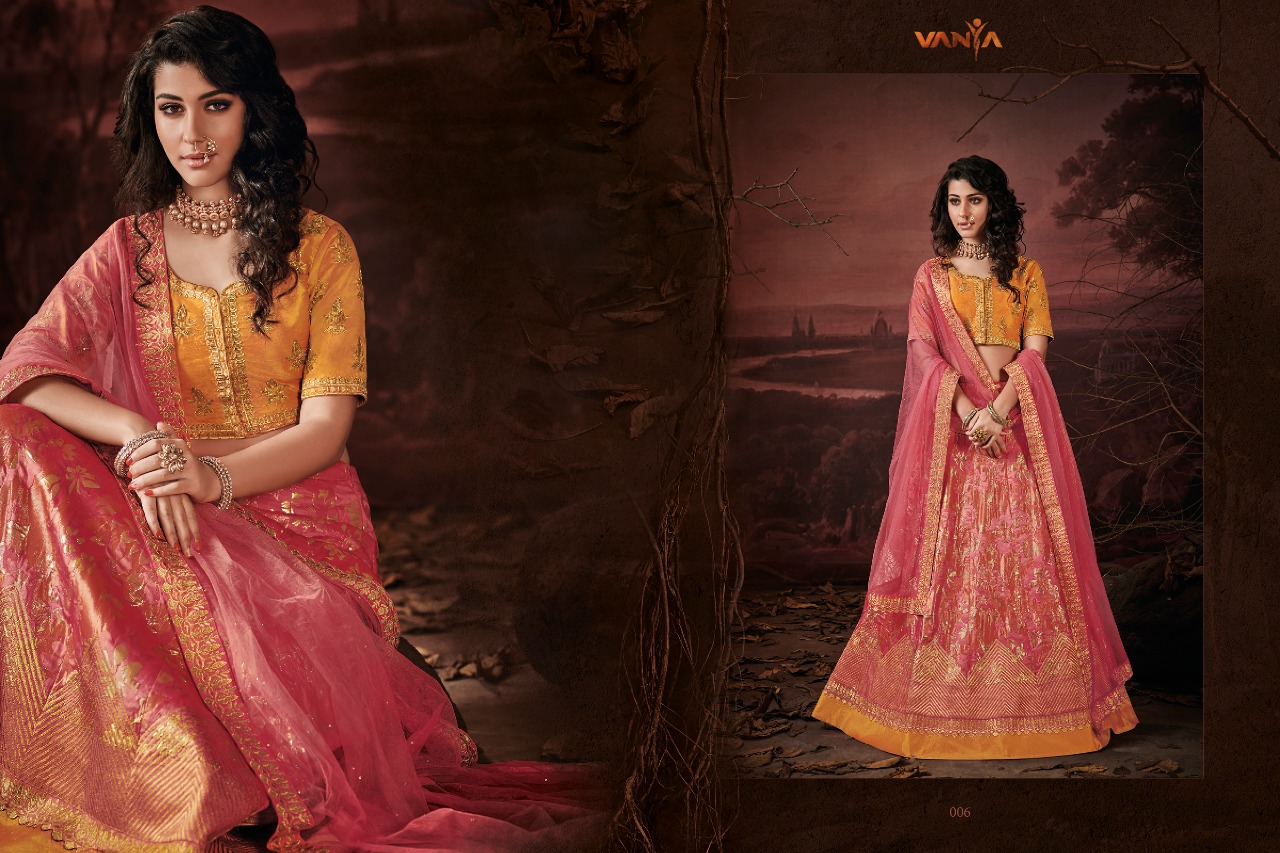 Nazakat By Vanya 01 To 012 Series Indian Bridal Wear Collection Beautiful Stylish Fancy Colorful Wedding Wear & Occasional Wear Fancy Embroidered Lehengas At Wholesale Price