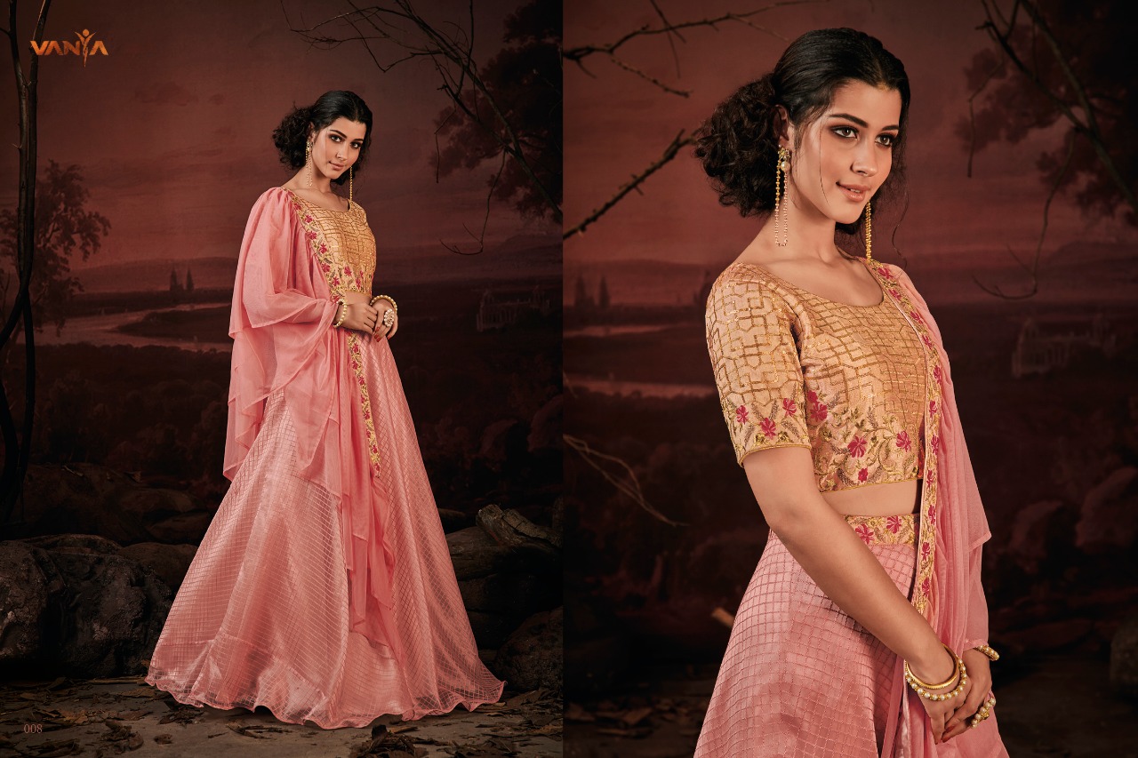 Nazakat By Vanya 01 To 012 Series Indian Bridal Wear Collection Beautiful Stylish Fancy Colorful Wedding Wear & Occasional Wear Fancy Embroidered Lehengas At Wholesale Price