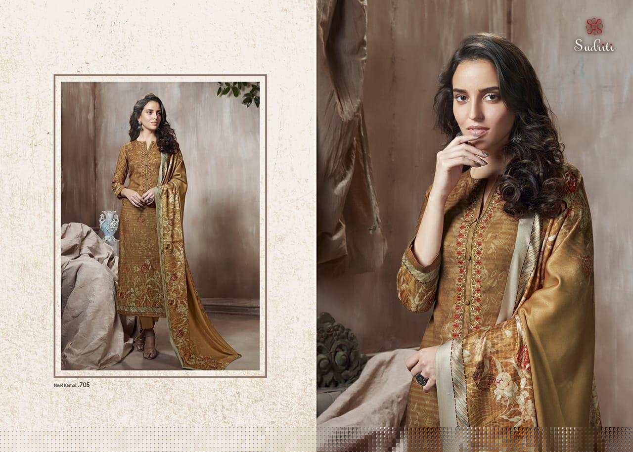 Neel Kamal By Sudriti Designer Winter Suits Collection Beautiful Stylish Fancy Colorful Party Wear & Winter Wear Pashmina Printed Dresses At Wholesale Price