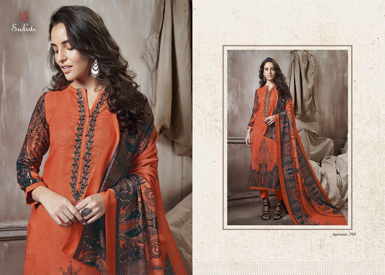 Neel Kamal By Sudriti Designer Winter Suits Collection Beautiful Stylish Fancy Colorful Party Wear & Winter Wear Pashmina Printed Dresses At Wholesale Price