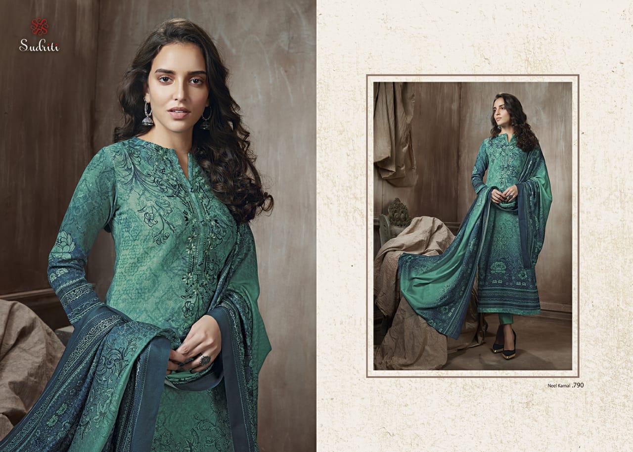 Neel Kamal By Sudriti Designer Winter Suits Collection Beautiful Stylish Fancy Colorful Party Wear & Winter Wear Pashmina Printed Dresses At Wholesale Price