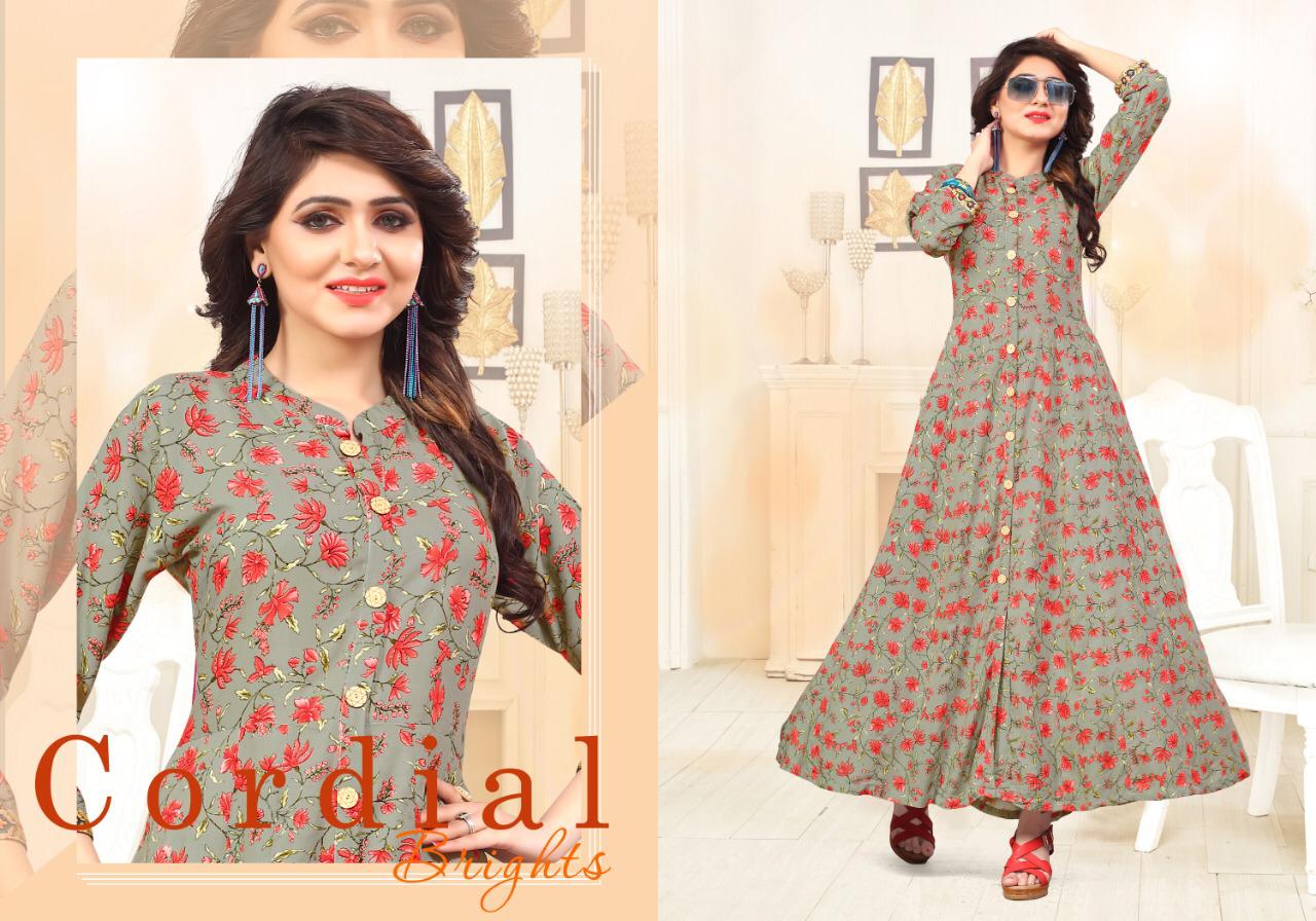 Netanya Vol -2 By Neeti Creation 001 To 005 Series Designer Beautiful Colorful Stylish Fancy Casual Wear & Ethnic Wear & Ready To Wear Heavy Rayon Printed Gowns At Wholesale Price