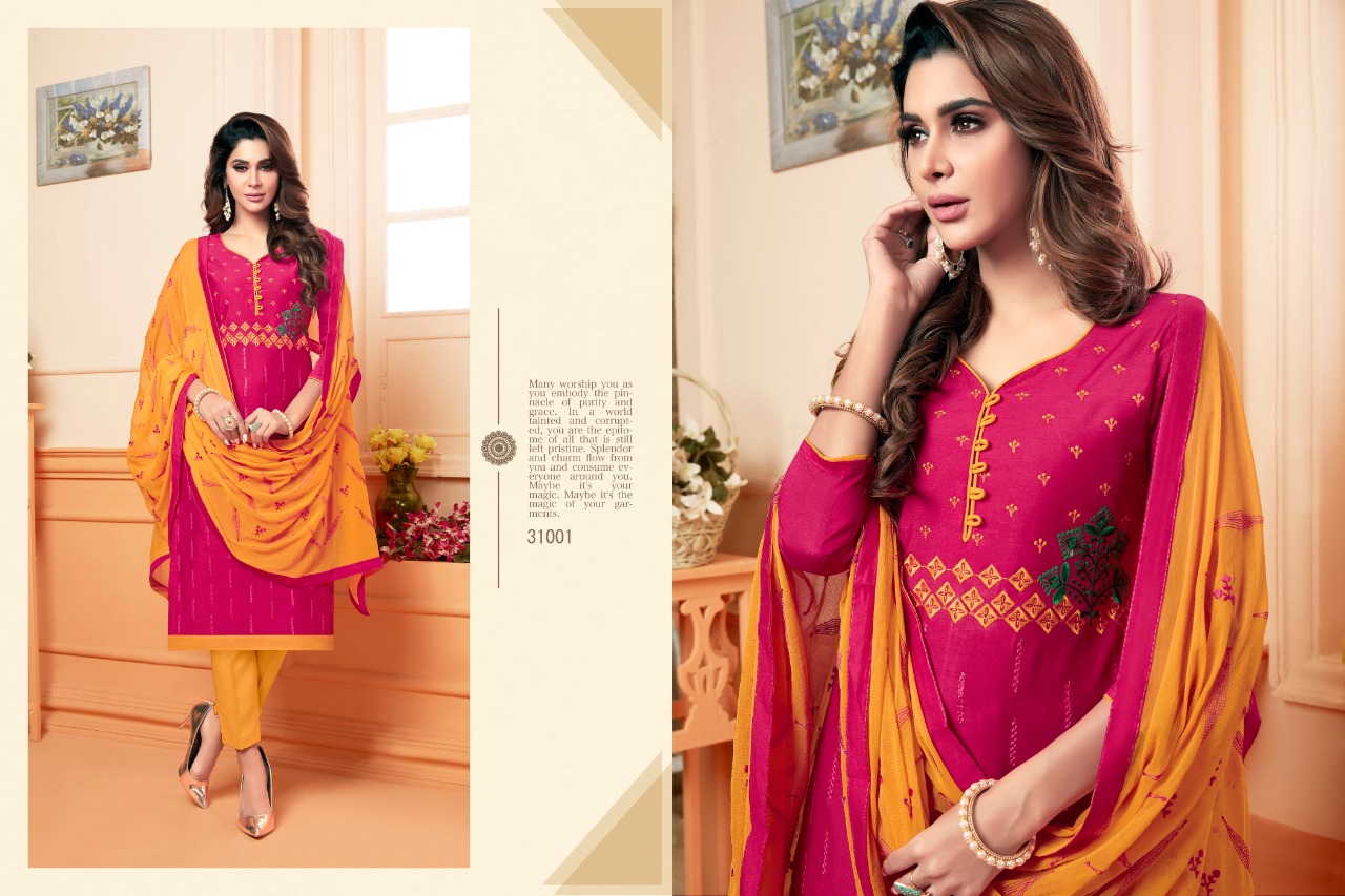 Nirali-6 By Raghav Royal 31001 To 31012 Series Beautiful Suits Colorful Stylish Fancy Colorful Casual Wear & Ethnic Wear South Soft Silk And Pashmani Silk Dresses At Wholesale Price