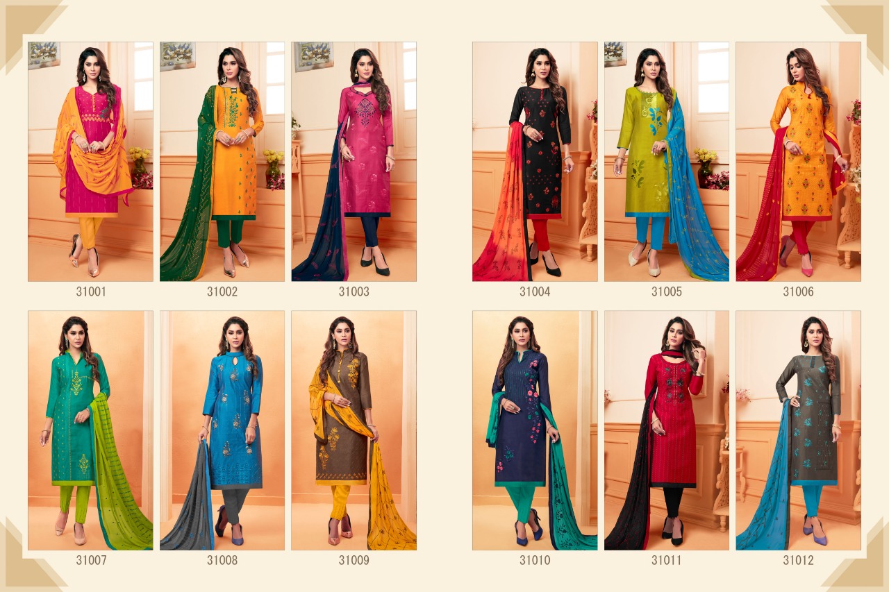 Nirali-6 By Raghav Royal 31001 To 31012 Series Beautiful Suits Colorful Stylish Fancy Colorful Casual Wear & Ethnic Wear South Soft Silk And Pashmani Silk Dresses At Wholesale Price