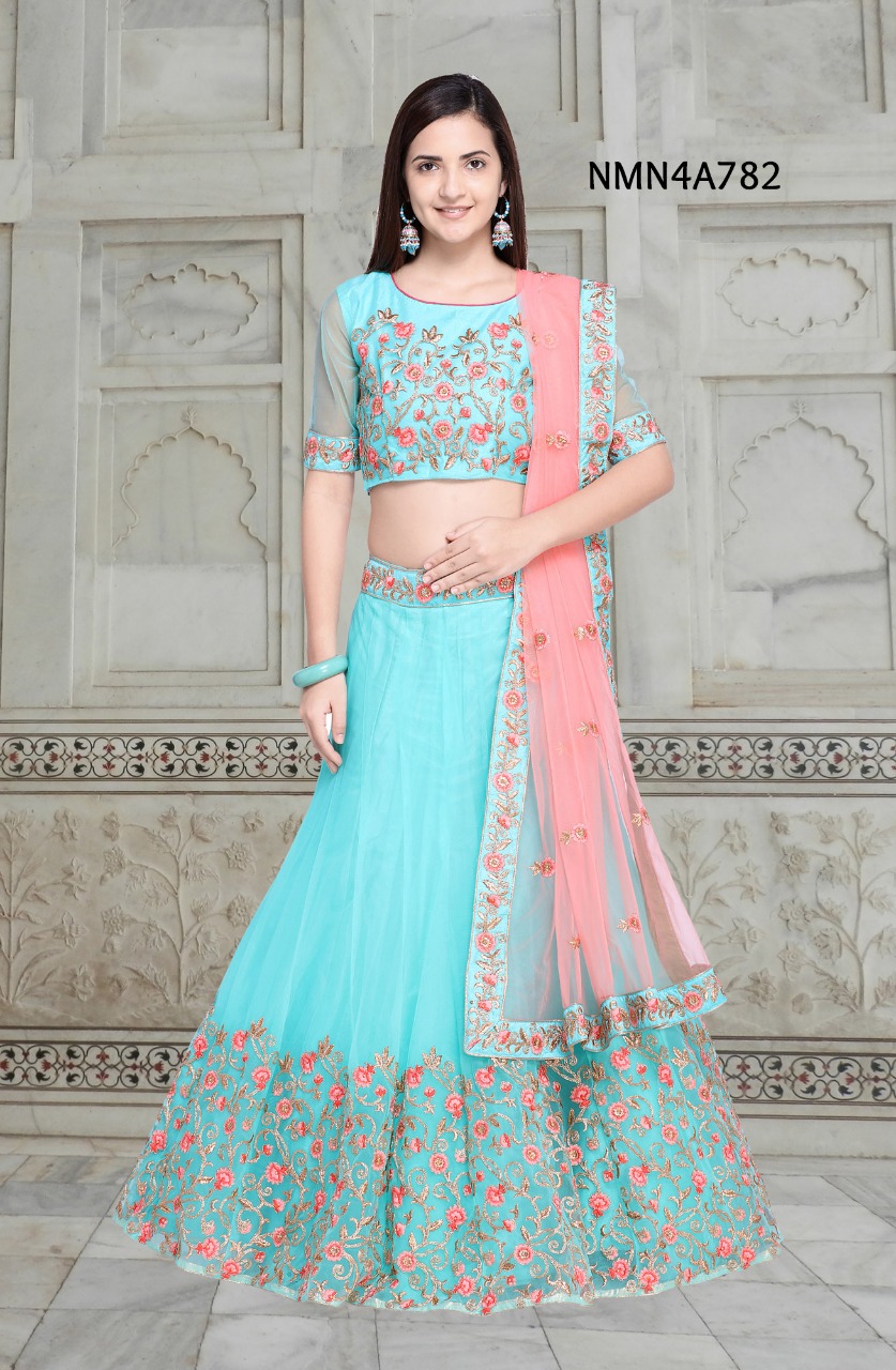 Noor By Aasvaa Designer Beautiful Wedding Collection Occasional Wear & Party Wear Satin/net/velvet/ Lehengas At Wholesale Price