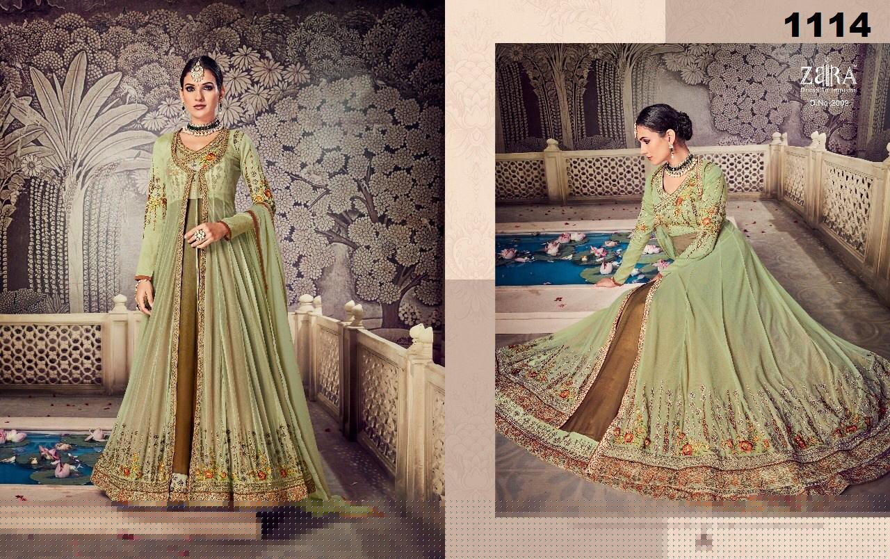 Noorjahan Hit List By Zaira Designer Anarkali Suits Beautiful Stylish Fancy Colorful Festive Collection Party Wear & Occasional Wear Georgette Embroidered Dresses At Wholesale Price