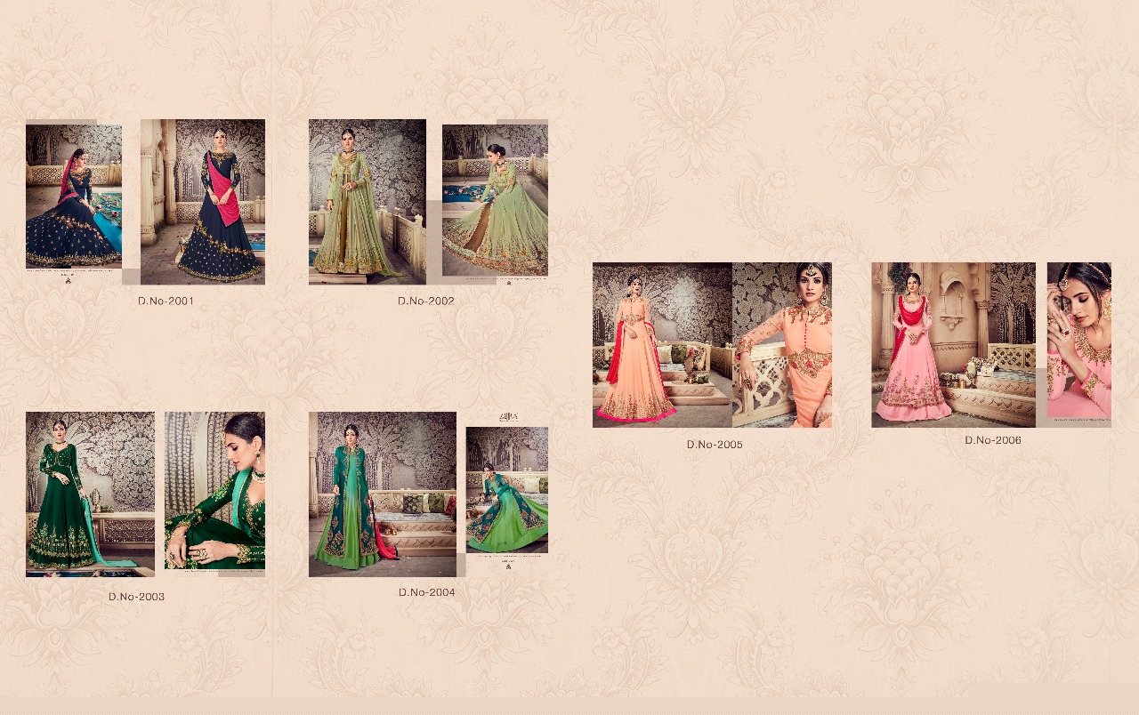 Noorjahan By Zaira 2001 To 2006 Series Designer Anarkali Suits Beautiful Stylish Fancy Colorful Festive Collection Party Wear & Occasional Wear Georgette Embroidered Dresses At Wholesale Price