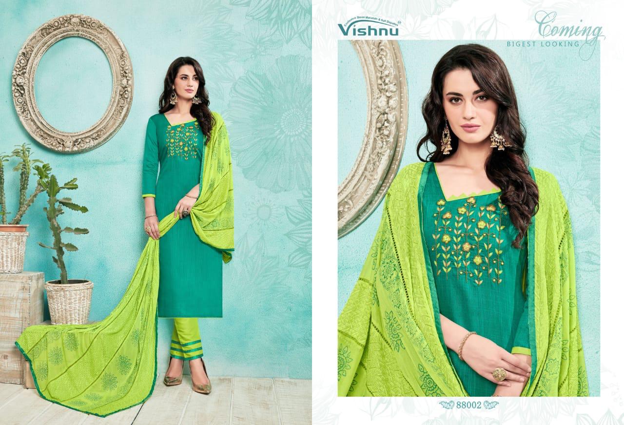 Noureen Vol-7 By Vishnu Impex 88001 To 88012 Series Designer Suits Collection Beautiful Stylish Fancy Colorful Party Wear & Occasional Wear Modal Silk Pattern Dresses At Wholesale Price