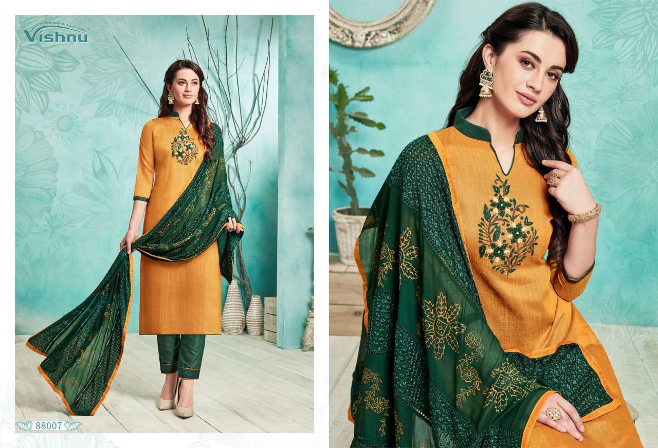 Noureen Vol-7 By Vishnu Impex 88001 To 88012 Series Designer Suits Collection Beautiful Stylish Fancy Colorful Party Wear & Occasional Wear Modal Silk Pattern Dresses At Wholesale Price