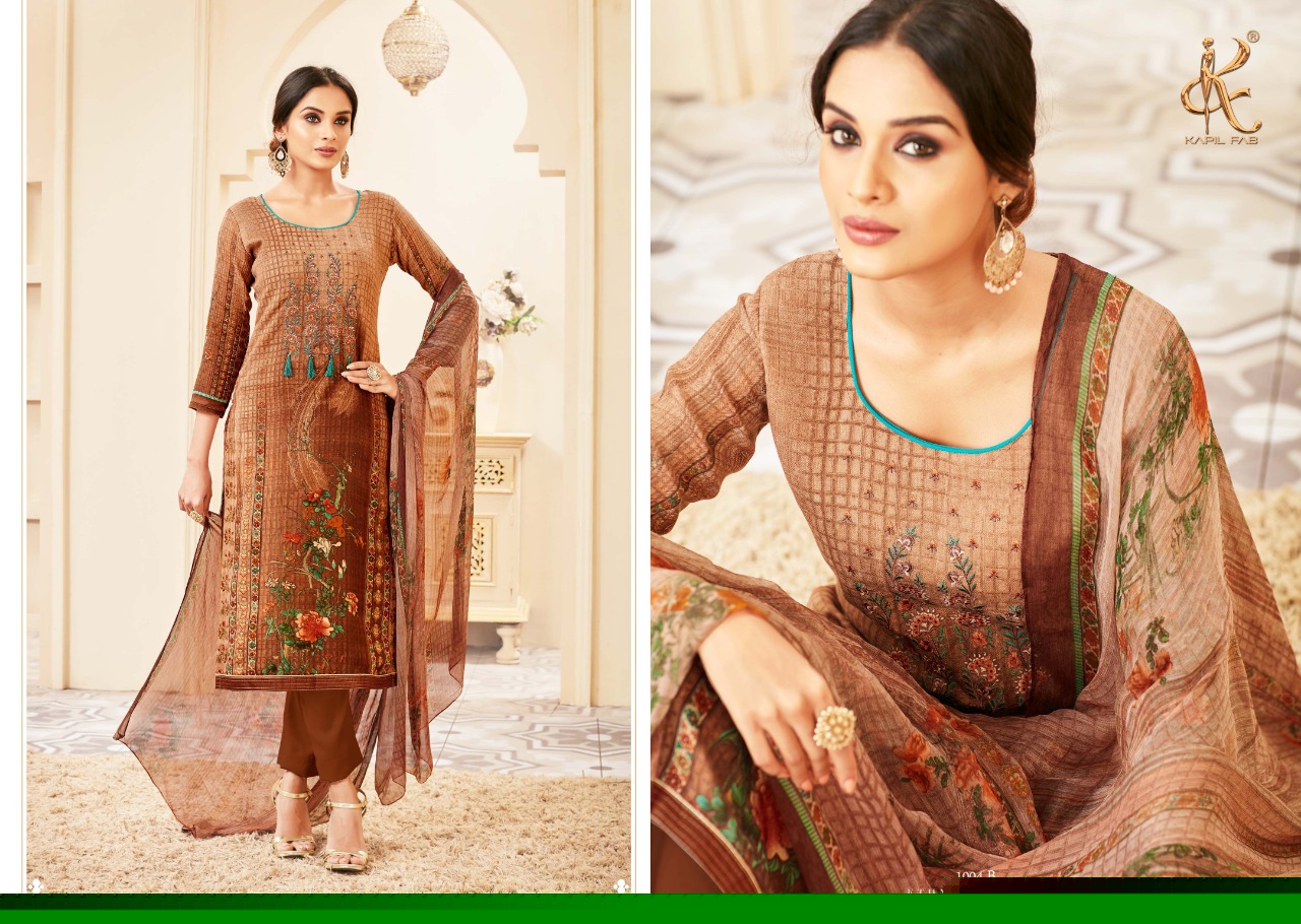 Nura By Kapil Fab 1001-a To 1004-b Series Winter Collection Suits Beautiful Suits Stylish Fancy Colorful Winter Wear & Ethnic Wear Collection Pure Pashmina Embroidered Dresses At Wholesale Price