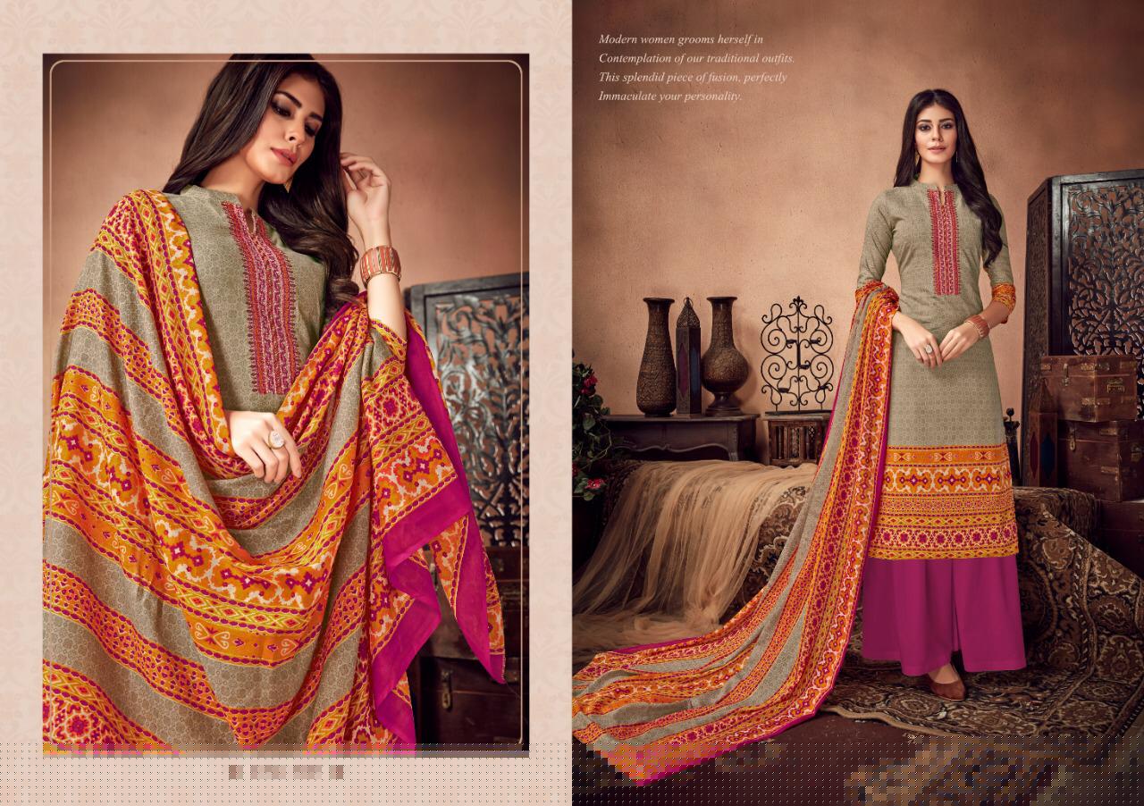 Nurani By Kapil Fabs 1001 To 1008 Series Indian Traditional Wear Collection Beautiful Stylish Fancy Colorful Party Wear & Occasional Wear Cambric Cotton Print With Self Embroidery Dress At Wholesale Price
