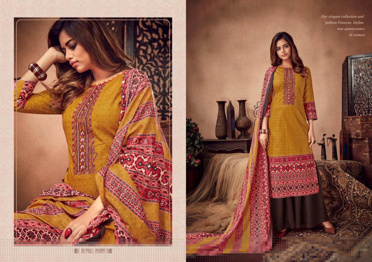 Nurani By Kapil Fabs 1001 To 1008 Series Indian Traditional Wear Collection Beautiful Stylish Fancy Colorful Party Wear & Occasional Wear Cambric Cotton Print With Self Embroidery Dress At Wholesale Price