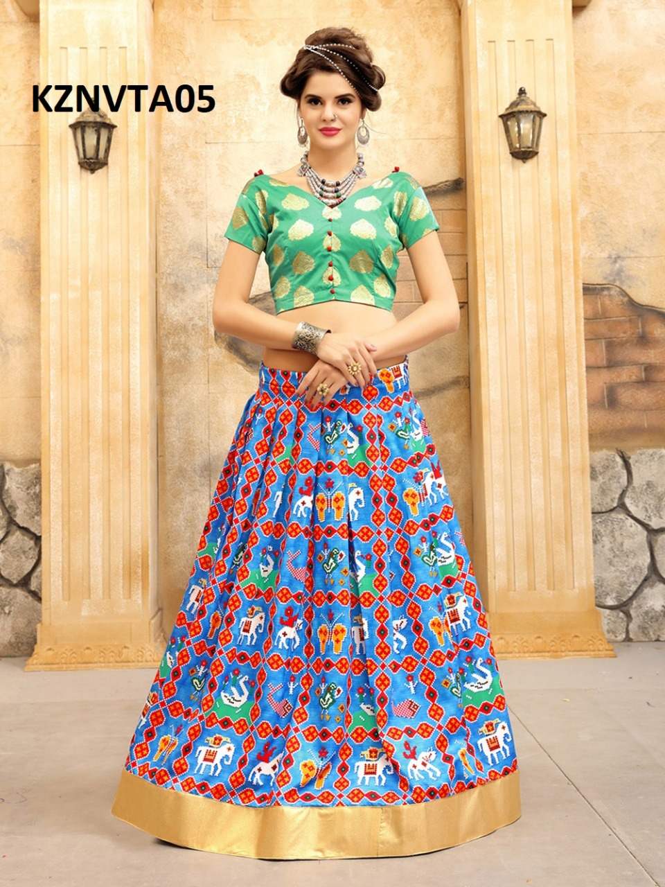 Nvt By Aasvaa 01 To 08 Series Designer Beautiful Wedding Collection Occasional Wear & Party Wear Twrill Silk Lehengas At Wholesale Price