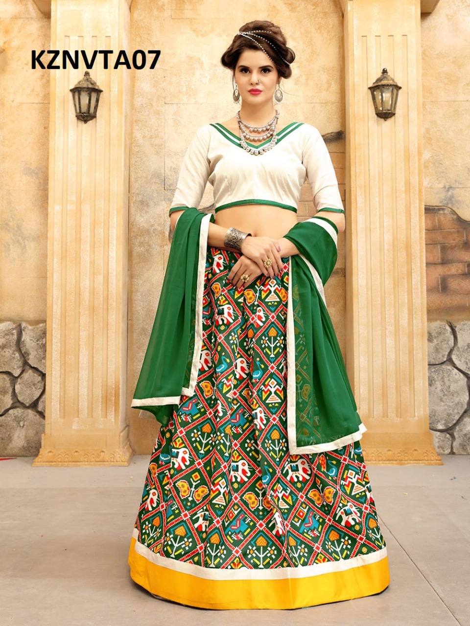Nvt By Aasvaa 01 To 08 Series Designer Beautiful Wedding Collection Occasional Wear & Party Wear Twrill Silk Lehengas At Wholesale Price
