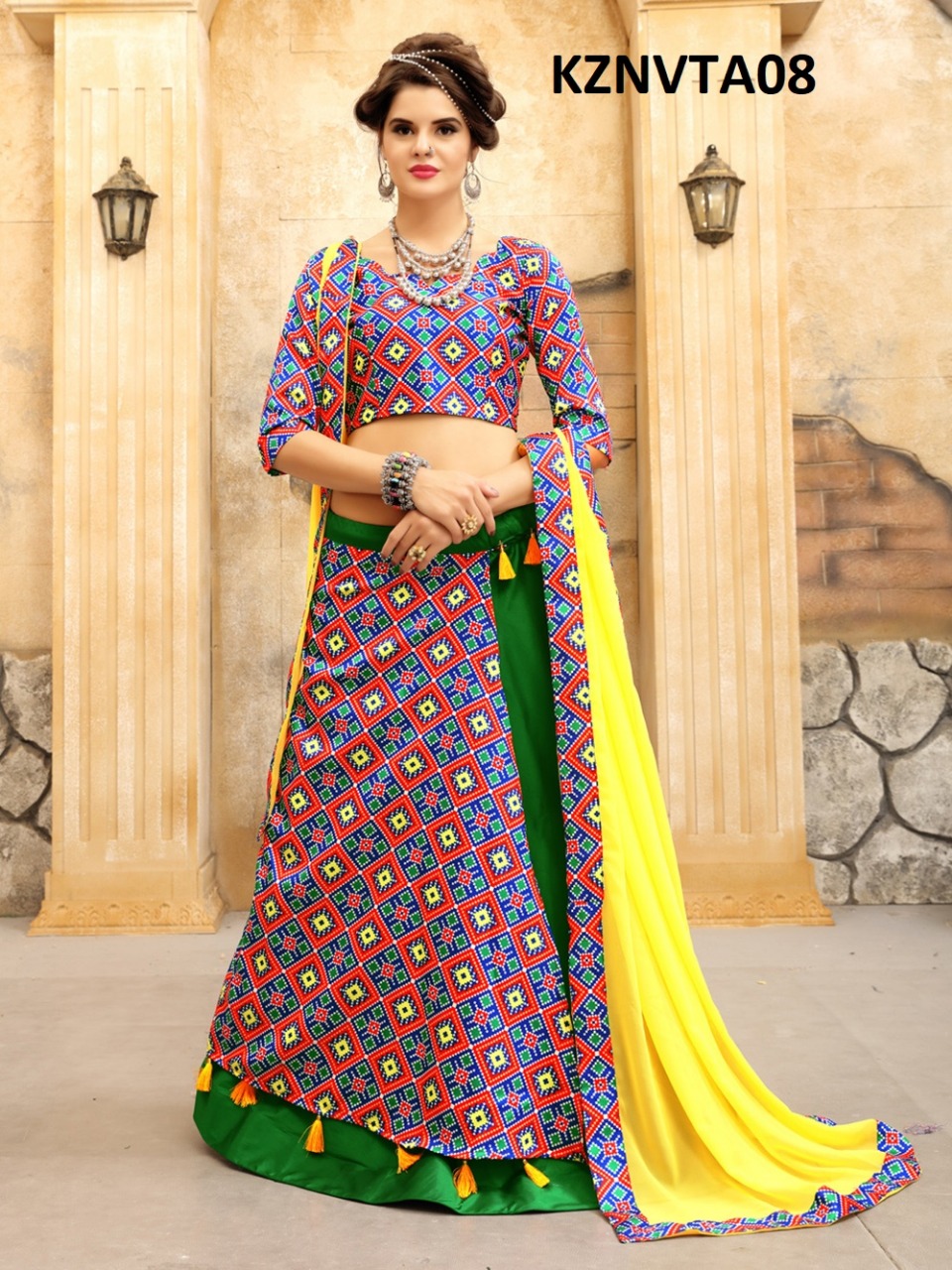 Nvt By Aasvaa 01 To 08 Series Designer Beautiful Wedding Collection Occasional Wear & Party Wear Twrill Silk Lehengas At Wholesale Price