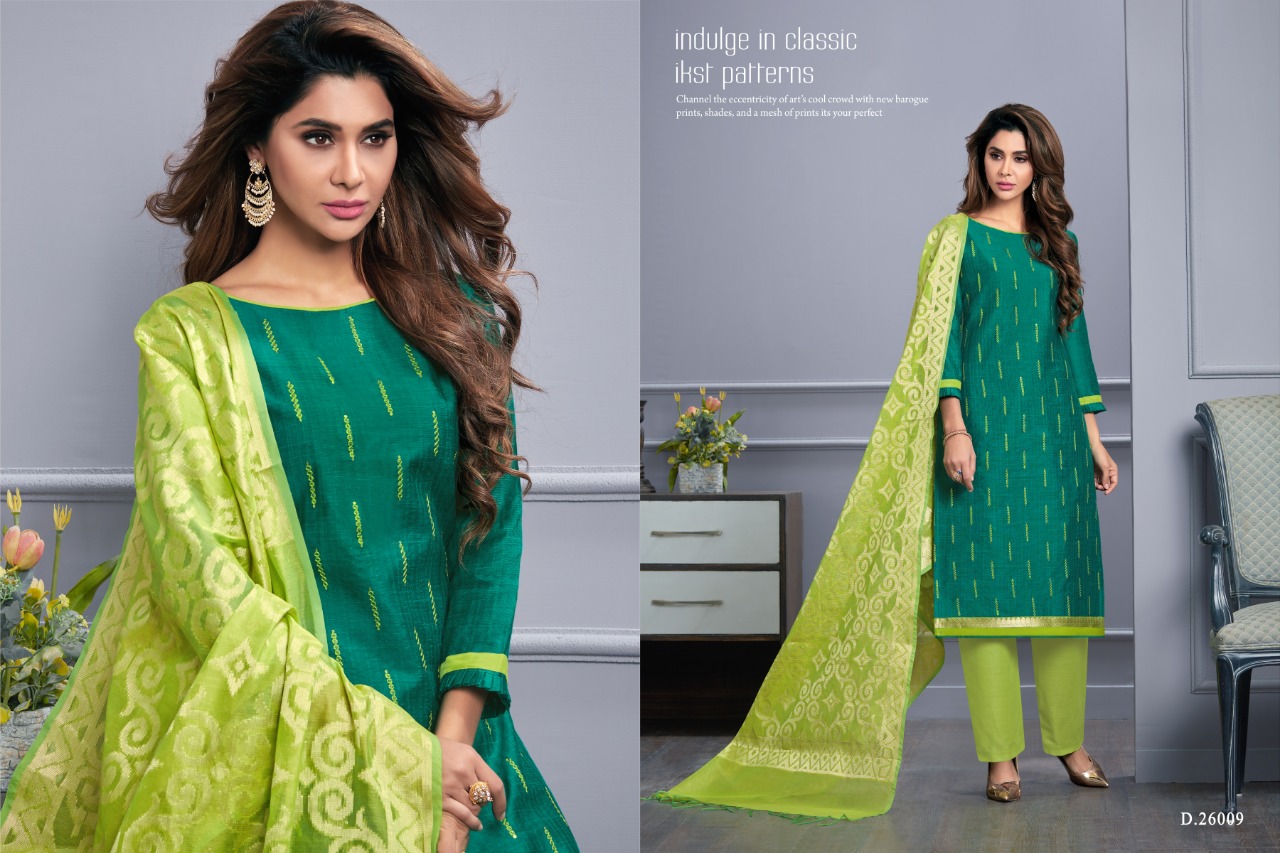 Nykaa By Raghav Royal 26001 To 26012 Series Festive Suits Collection Beautiful Stylish Fancy Colorful Party Wear & Occasional Wear South Cotton Embroidery And Handwork Dresses At Wholesale Price