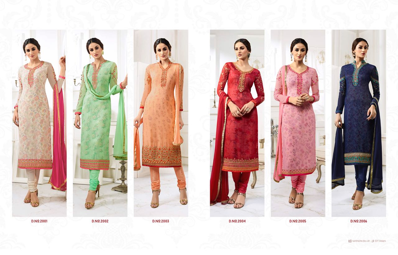 Nysa Vol-11 By Nysa Lifestyle 2001 To 2006 Series Designer Suits Collection Beautiful Stylish Fancy Colorful Party Wear & Occasional Wear Georgette Dresses At Wholesale Price