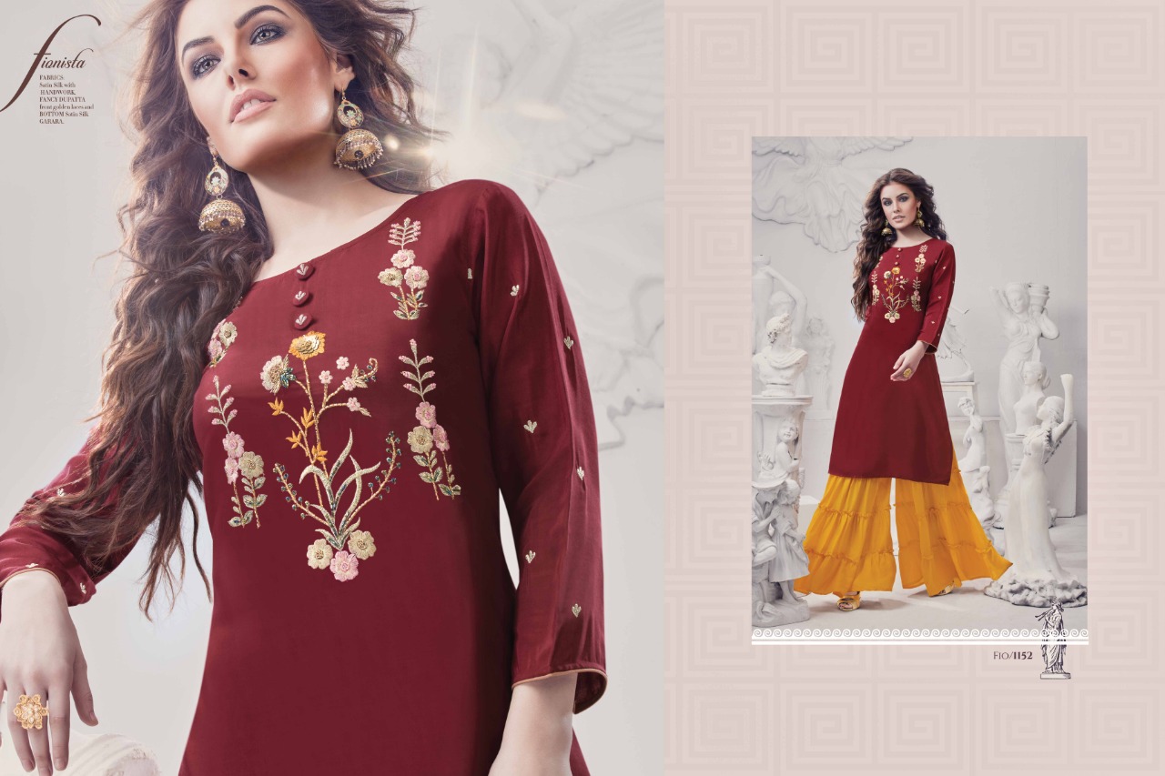 Occasion By Fionista Designer Wedding Collection Beautiful Stylish Fancy Colorful Party Wear & Occasional Wear Pure Viscose Embroidery Dresses At Wholesale Price